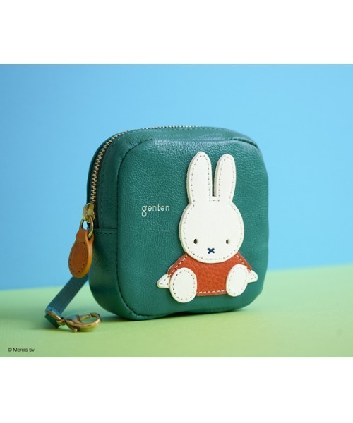 genten キーホルダー 「WEB限定」miffy collection ポーチ