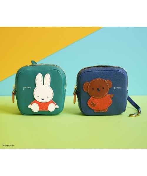 genten キーホルダー 「WEB限定」miffy collection ポーチ