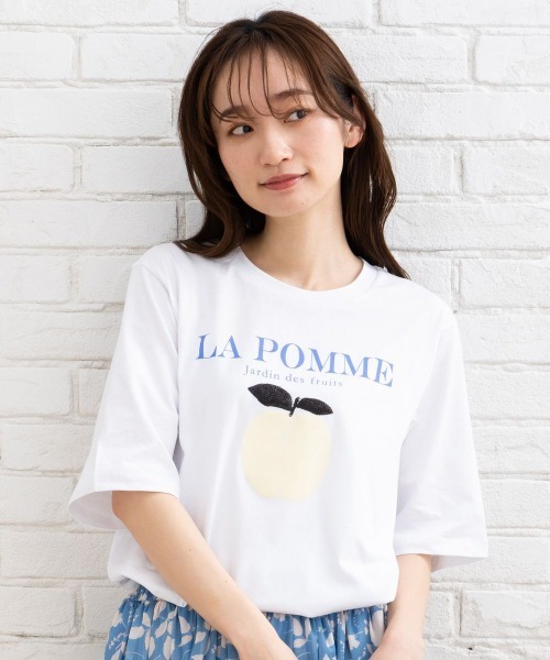 tシャツ KAFFE プリントアソートTシャツ レディース