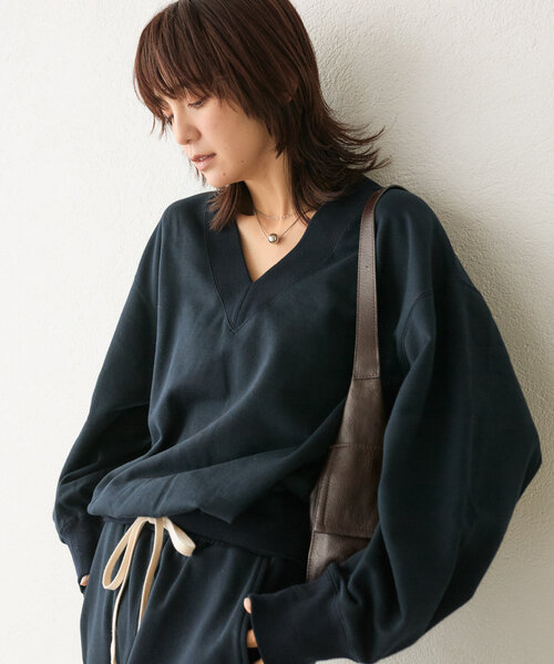 RIVE DROITE】リヴドロワ PARISIAN ライトスウェット RIVE DROITE