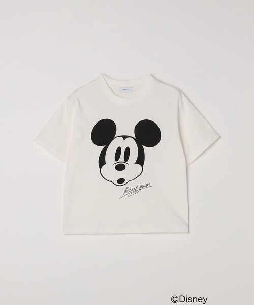 Disney（ディズニー） tシャツ SHIPS any: /ミッキーマウス/ サイン