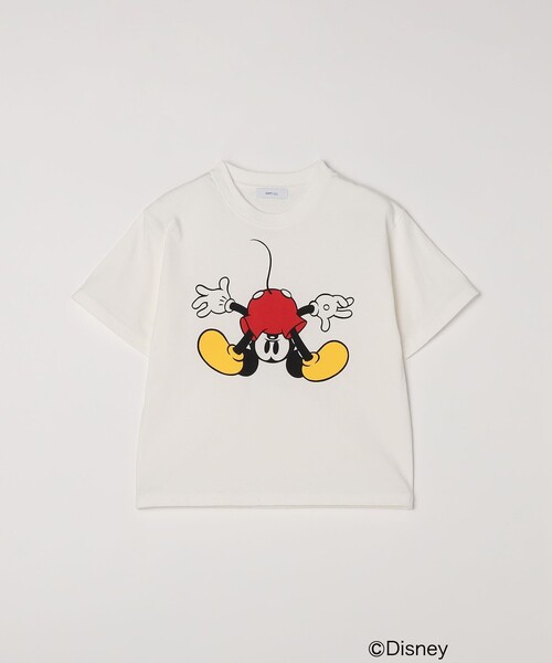 Disney（ディズニー） tシャツ SHIPS any: /ミッキーマウス/ サイン