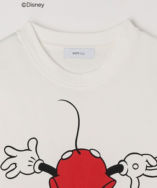 Disney（ディズニー） tシャツ SHIPS any: /ミッキーマウス/ サイン