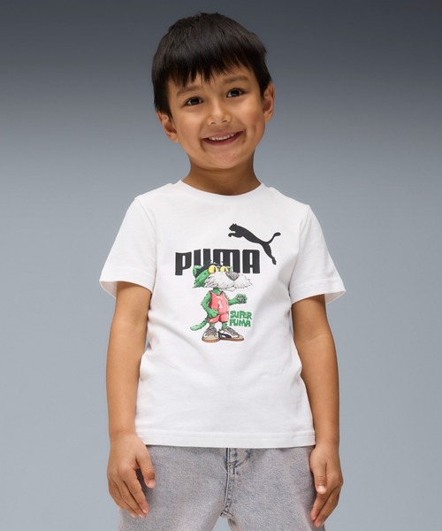 PUMA（プーマ） tシャツ ボーイズ スーパー グラフィック 半袖 Tシャツ