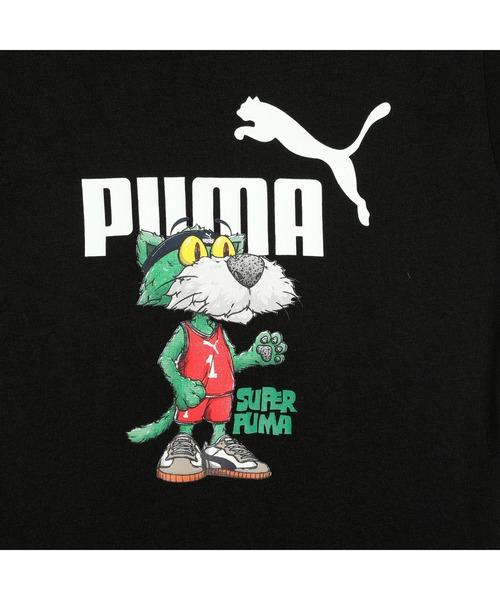 PUMA（プーマ） tシャツ ボーイズ スーパー グラフィック 半袖 Tシャツ