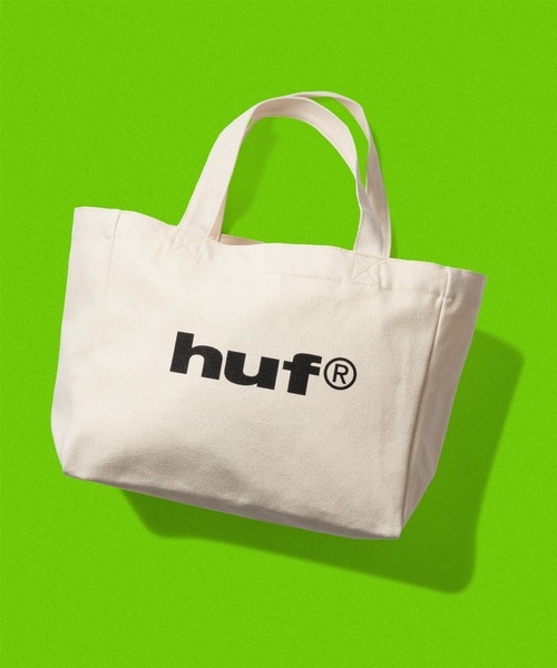 HUF トートバッグ eightynine TOTE BAG S / ハフ プリントロゴ