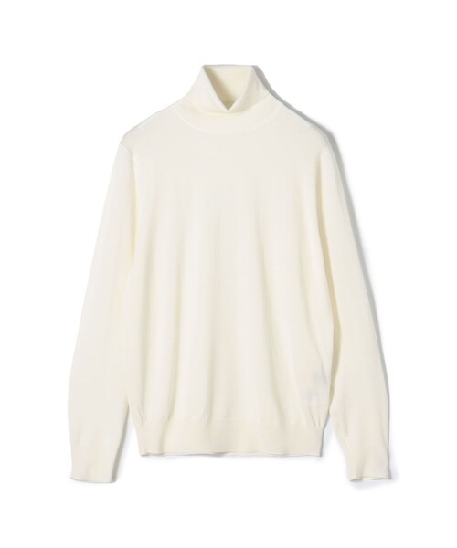 「TOMORROWLAND」 タートルネックニット X-SMALL ブルー メンズ_画像2