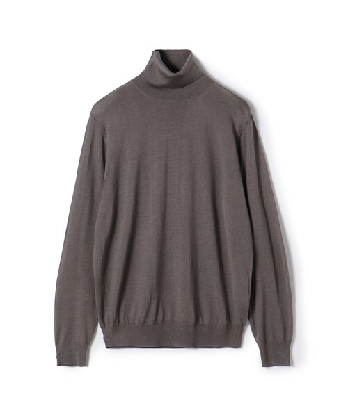 「TOMORROWLAND」 タートルネックニット X-SMALL ブルー メンズ_画像3