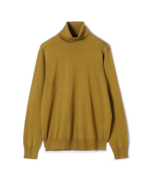 「TOMORROWLAND」 タートルネックニット X-SMALL ブルー メンズ_画像5