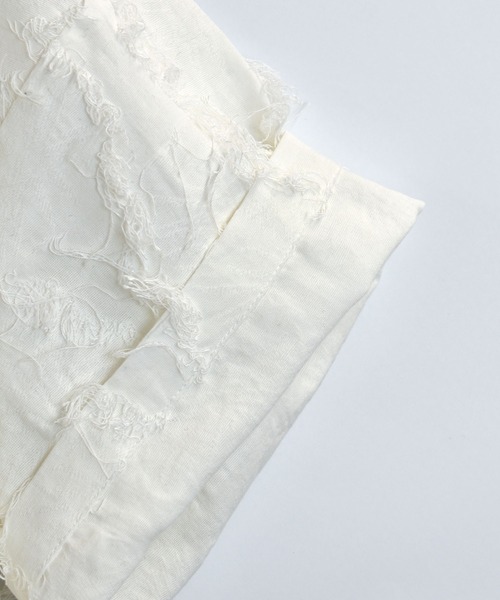 「Starting Over」 「HALHAM」7分袖シャツ X-LARGE ホワイト メンズ_画像6