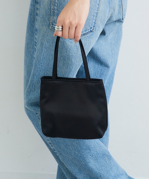 Hai ハンドバッグ hai（ハイ） ハンドバッグ 「hai」Little Silk/Velvet Bag : ZOZOTOWN