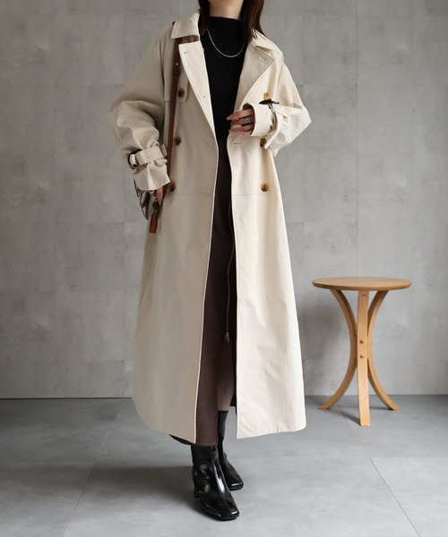 【セール】新品タグ付き バーバリーズ トレンチコート 希少ロング丈 Burberrys/バーバリーズ】 TRENCH COAT/1990年製造/MADE IN ENGLAND
