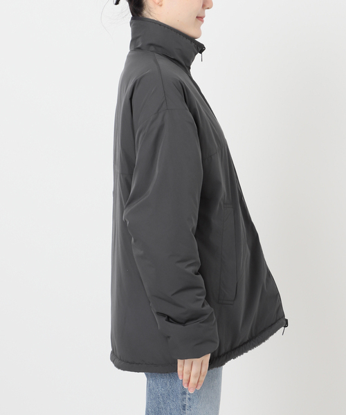 Spick and Span フリース　リバーシブル　ブルゾン 予約》リバーシブルボアブルゾン（ボア・フリース）｜Spick and