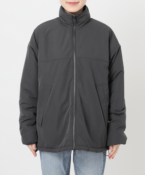 Spick and Span フリース　リバーシブル　ブルゾン リバーシブルキルテッドビッグブルゾン | スピック＆スパン