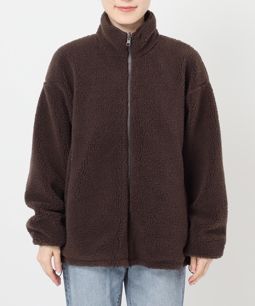 Spick＆Span ブルゾン アウター リバーシブルボアブルゾン