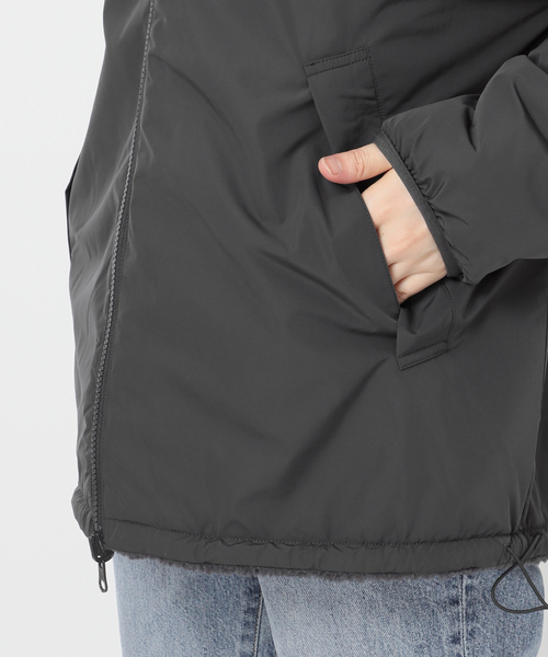 スピックアンドスパン【5 1/2】リバーシブル　ボアトラッカージャケット スピックアンドスパン【5 1/2】リバーシブル ボアトラッカージャケット