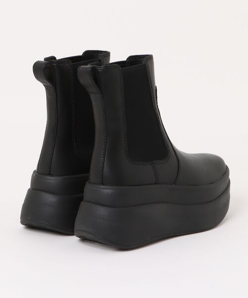 FitFlop（フィットフロップ） ブーツ F-MODE STACK LEATHER CHELSEA