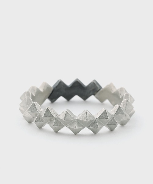 指輪 リング “Square Spike” リング「250915 200」 メンズの画像