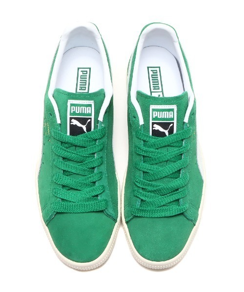 「PUMA」 ローカットスニーカー 26cm グリーン メンズ_画像2