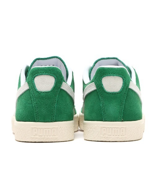 「PUMA」 ローカットスニーカー 26cm グリーン メンズ_画像3