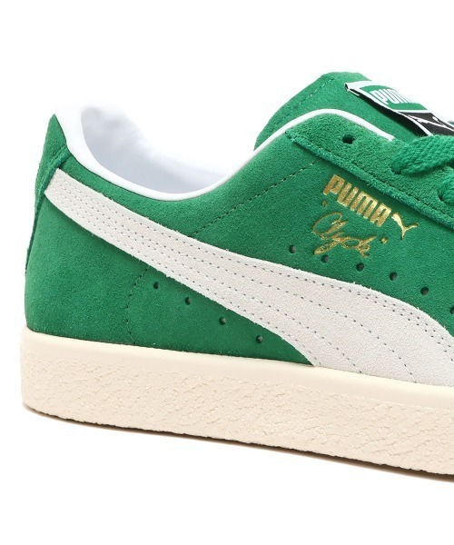 「PUMA」 ローカットスニーカー 26cm グリーン メンズ_画像6