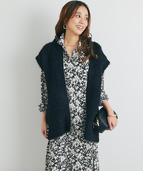 un dix cors（アンディコール） ベスト ジレ 「こなれカジュアルに