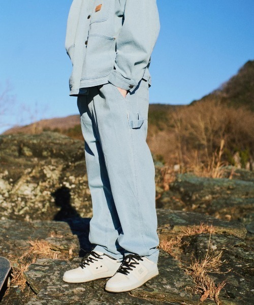 ELEMENT（エレメント） ワイドパンツ ジーンズ メンズ SHOD PANTS