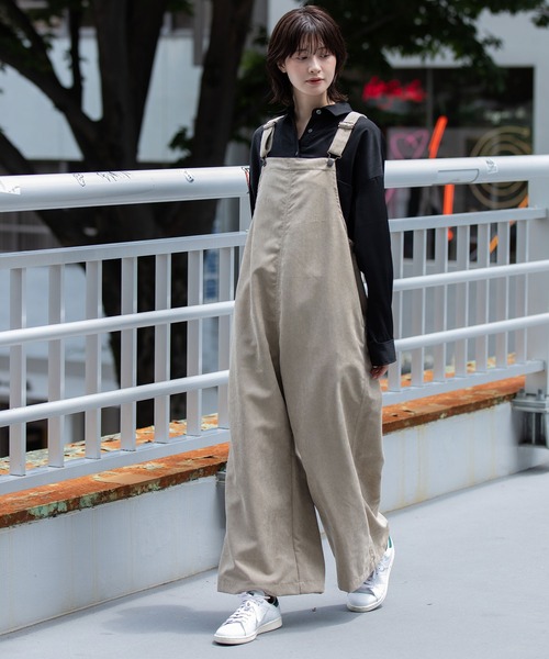 Munich（ミューニック） サロペット オーバーオール ナノコーデュロイ