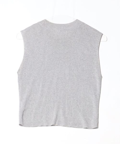 FRAY.I.D ノースリーブニットワンピース グレー FRAY I.D（フレイ・アイディー） ノースリーブニット 1 グレー