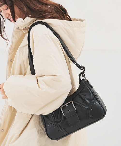 即完品 サーキュレーティング ハニーハント ショルダー Honeys（ハニーズ） ショルダーバッグ バッグ ベルト付ショルダー