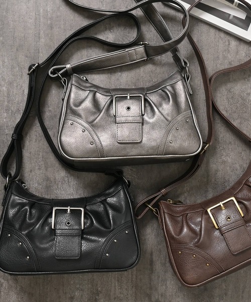 Honeys（ハニーズ） ショルダーバッグ バッグ ベルト付ショルダー