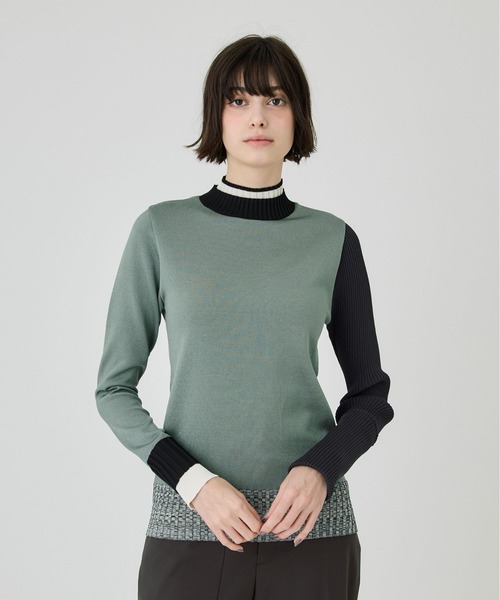 新品★UNITED TOKYO ユナイテッドトウキョウ　バイカラープルオーバー UNITED TOKYO（ユナイテッドトウキョウ）の「〈21AW先行予約〉バイ