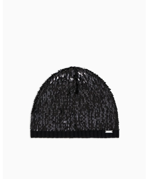 ARMANI EXCHANGE ニット帽 ニットキャップ 「A|X アルマーニ