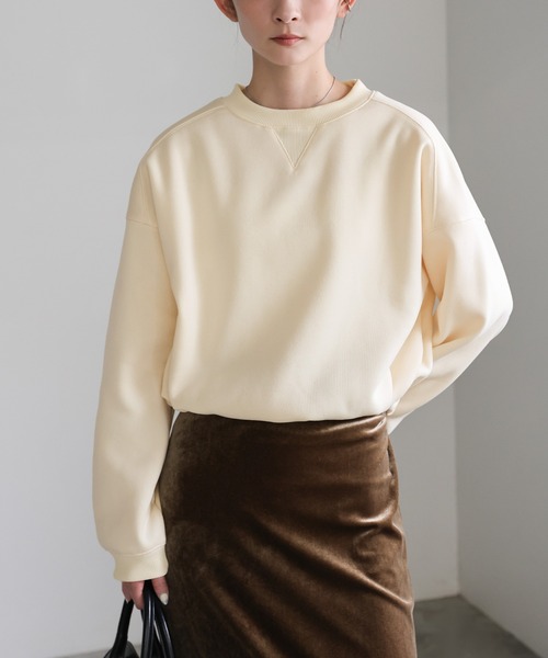 select MOCA（セレクトモカ） トレーナー スウェット フロントドロスト