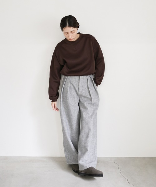 select MOCA（セレクトモカ） トレーナー スウェット フロントドロスト