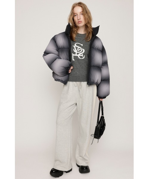 SLY（スライ） ニット セーター LOGO JQ KNIT TOPS ロゴ ジャガード