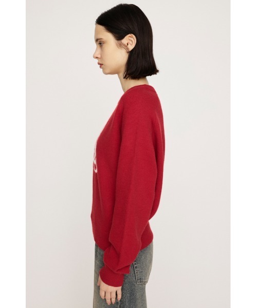 SLY（スライ） ニット セーター LOGO JQ KNIT TOPS ロゴ ジャガード