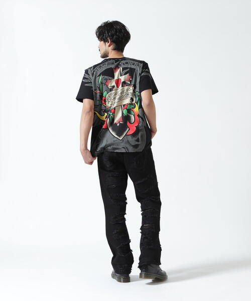 Ed Hardy（エド・ハーディー） tシャツ Ed Hardy/エド ハーディー/EDMG