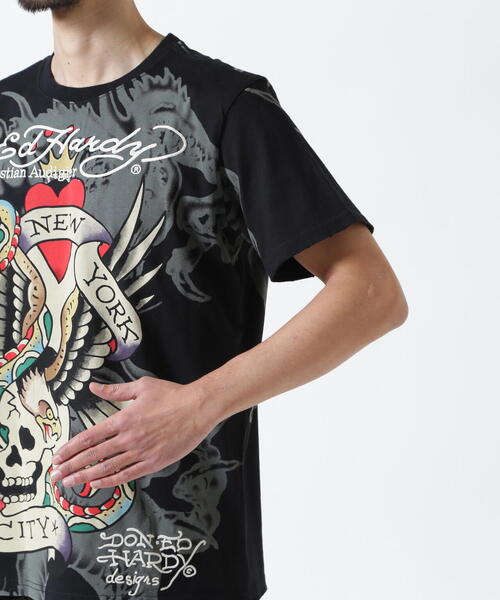 Ed Hardy（エド・ハーディー） tシャツ Ed Hardy/エド ハーディー/EDMG