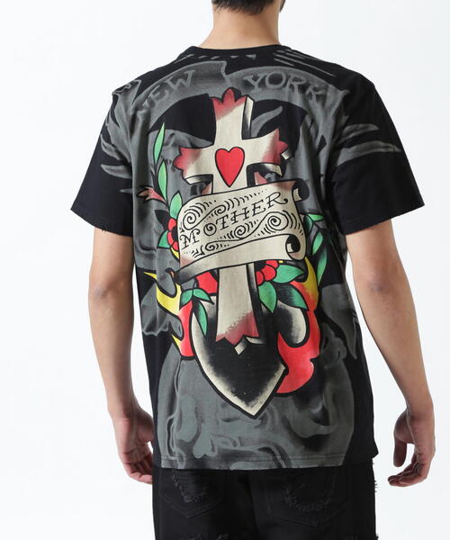 Ed Hardy（エド・ハーディー） tシャツ Ed Hardy/エド ハーディー/EDMG 