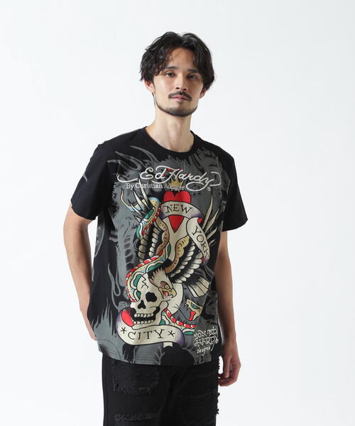 Ed Hardy（エド・ハーディー） tシャツ Ed Hardy/エド ハーディー/EDMG