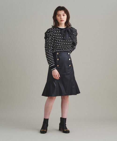 GRACE CONTINENTAL（グレースコンチネンタル） スカート 36 ブラック