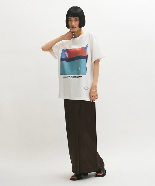 「TANGTANG」 半袖Tシャツ S ホワイト レディース_画像3