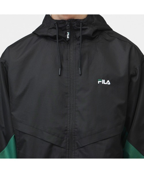FILA（フィラ） ナイロンジャケット メンズ裏トリコット起毛ウィンド