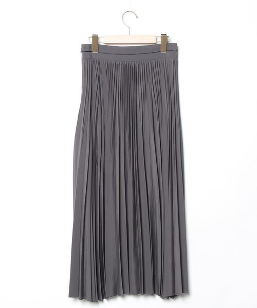 「CITY」 プリーツスカート 1 グレー レディース_画像2