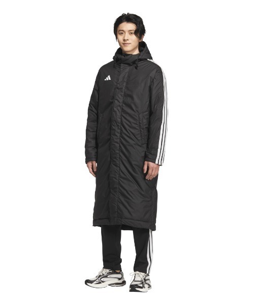 adidas（アディダス） コート ジャケット スリーストライプス ルーズ