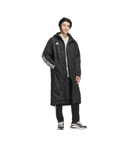 adidas（アディダス） コート ジャケット スリーストライプス ルーズ