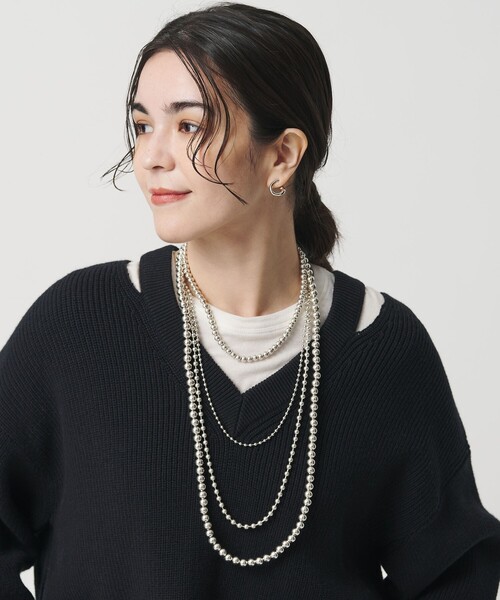 BEAUTY＆YOUTH UNITED ARROWS ネックレス ボールチェーン 4連