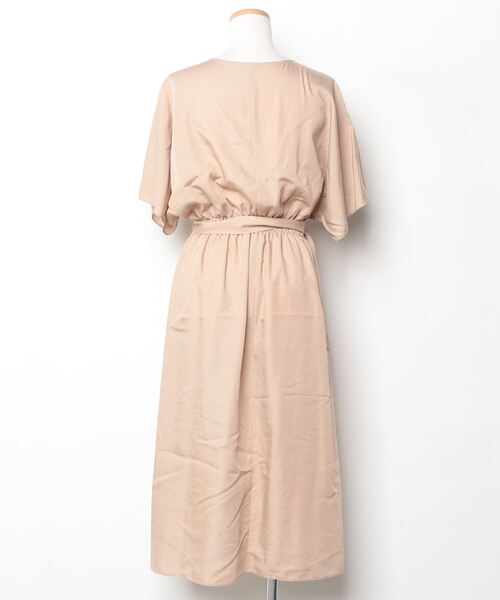 「COUP DE CHANCE」 半袖ワンピース 38 ナチュラル レディース_画像2