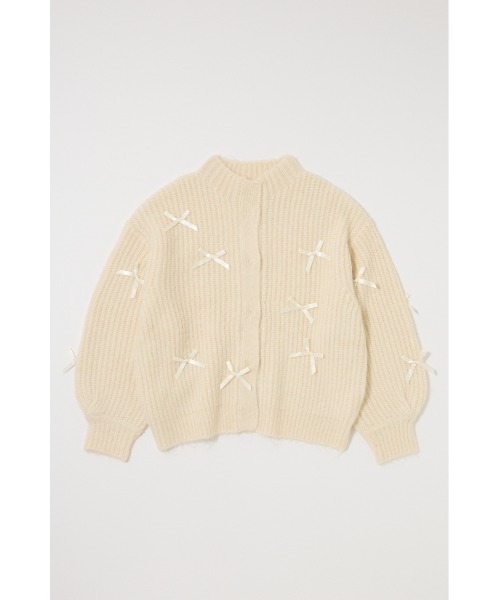 MOUSSY（マウジー） カーディガン RIBBON FANCY カーディガン